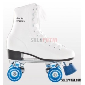 Patins Completos Patinagem Artïstica Jack London Viena Brancos