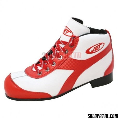 Patins Complets Hockey JET ROLLER E BLANC / ROUGE