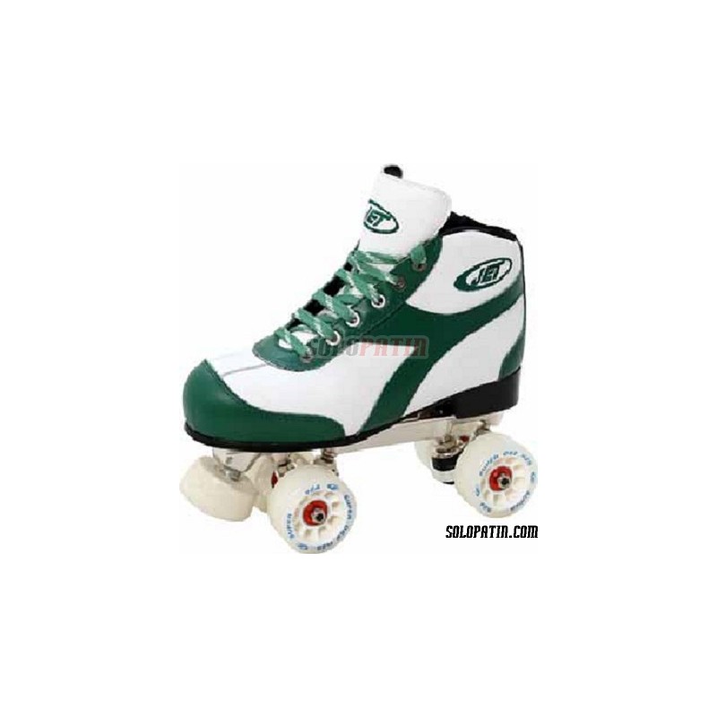 Patins Complets Hockey JET ROLLER G VERT / BLANC