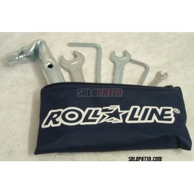 Kit 6 Chaves Profissional Roll-Line 