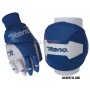 Protection Kit Reno Knee Pads Gloves Blue White