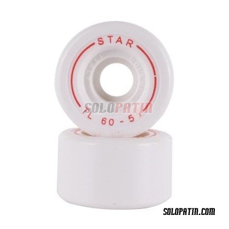 Roues Artistique Libre Boiani Star TL60 Blanc